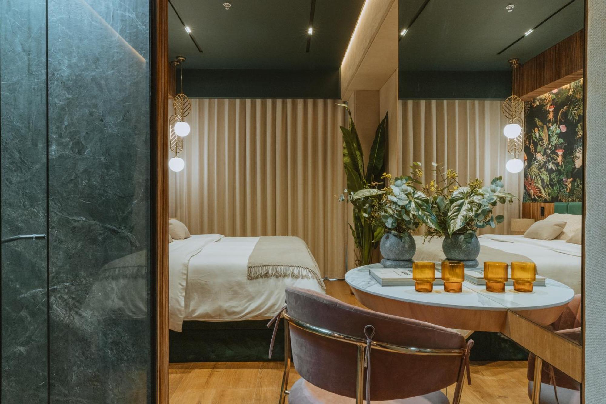 Habitación interna estándar con cama extragrande