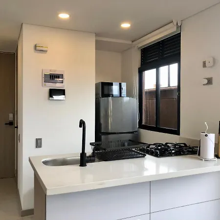 Splendid Loft With Terrace In Laureles-3