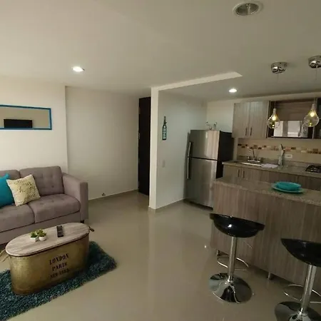 Lindo Y Acogedor Apartamento Totalmente Equipado-2