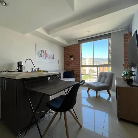 One Bed Apartment With Amazing Views Of Medellin-3