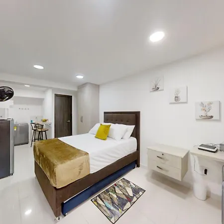 Apartaestudio En Laureles Cerca A La Upb-2