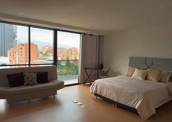 Haustierfreundliches Confortable Apartaestudio 807 Laureles Medellín