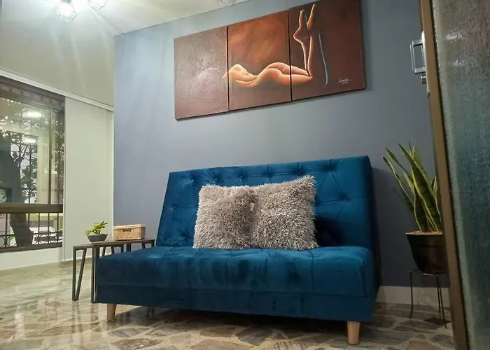 Haustierfreundliches Ferienwohnung Aparta- Estudio Ziruma 102 Medellín