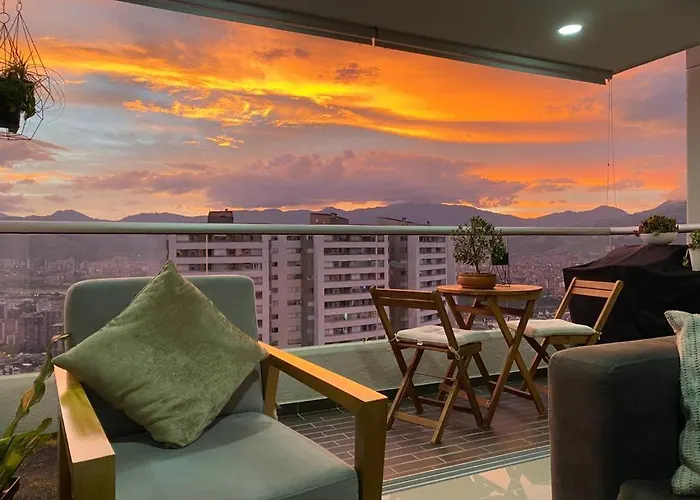Apartamento con vista a Medellín admite animales