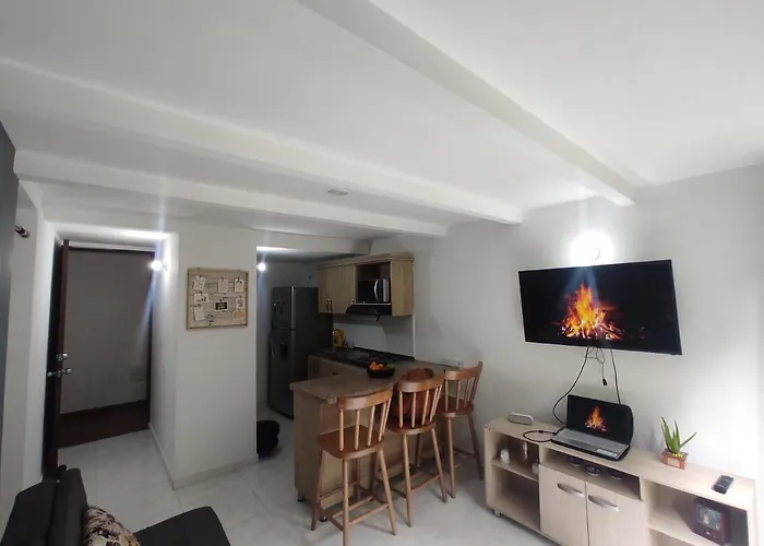 Haustierfreundliches Ferienwohnung Apartamento Bosque Verde Medellín